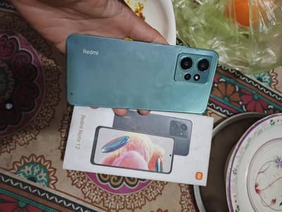 Redmi note 12 box and mobile just