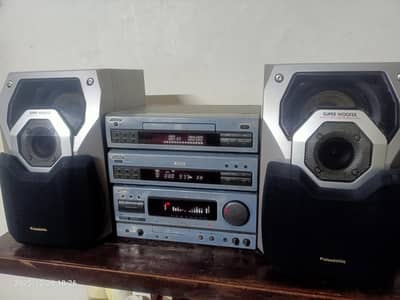 Victor SP-MXF3 with Panasonic speakers