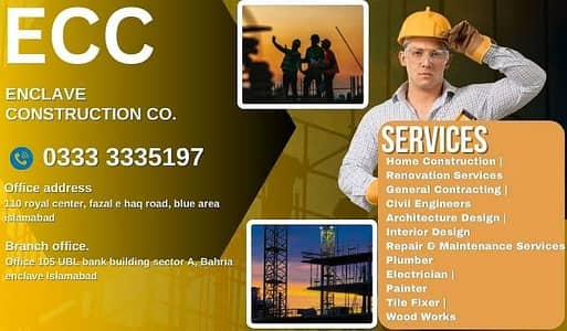 House Construction Services/Renovations Services/General Contractor