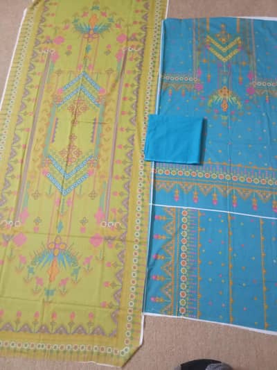 ladies suit/dress Gul Ahmed 3 pics suit unstitched12.12 offer