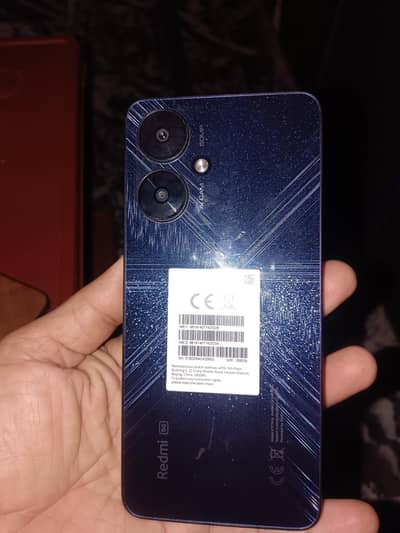 Redmi 13C 5G Memory 256 GB Ram 8 GB  PTA Approved with box and acces