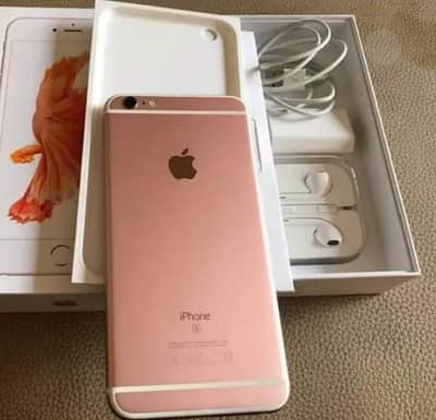 iPhone 6s plus 128 GB with box by WhatsApp number 03405187073