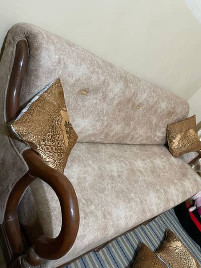 Complete Sofa Set with tables - ready to use - Good condition