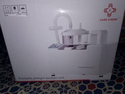 PORTABLE PHLEGM SUCTION UNIT