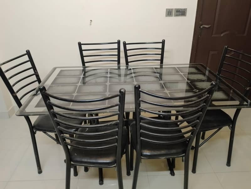 6 sitter Dining Table 4