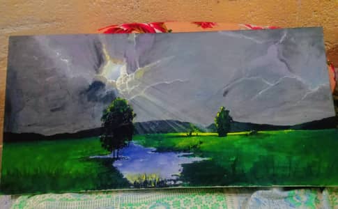 My Arts | Canvas painting  | Scenery