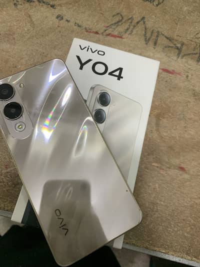 vivo y04 (just 3 month used)4gb ram 64gb memory with box charger