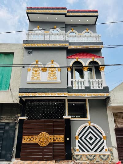 4 Marla New Brand Spanish Triple Storey House For Sale