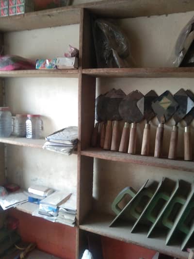 shop shelf & counter for  urgent sale