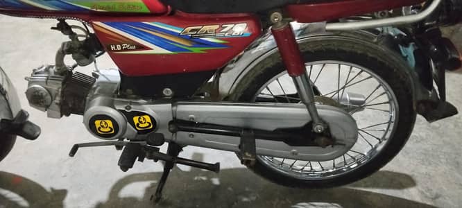 Crown Cr70cc bike for sale 10 by 10 condition .