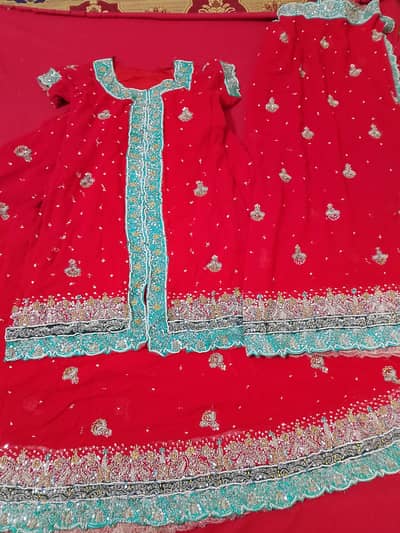 sharary for bride stich