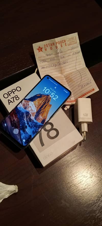 oppo A78 . . . . . 8/256