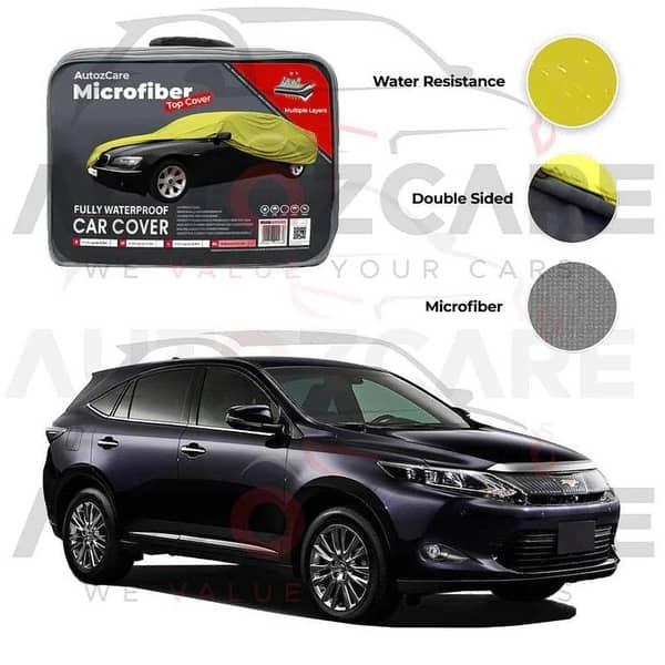 Toyota Harrier Microfiber Car Top Cover - Model 2019-2022