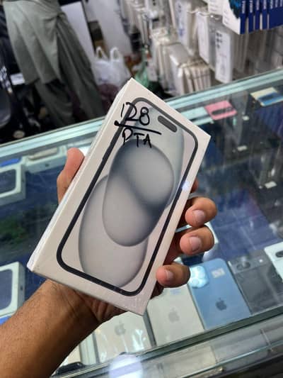 Brand New Iphone 15 box pack Pta Approved apple Non active