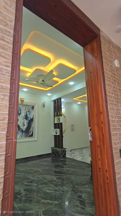 5 Marla Ultra Modern Brand New House Available For Rent At The Prime Location Of Bahria Nasheman, Lahore