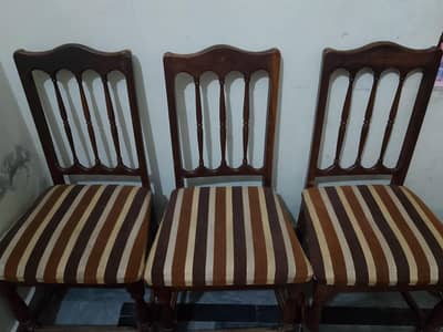 6pc dining chairs
