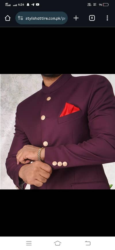 Vine Plain Prince Suit