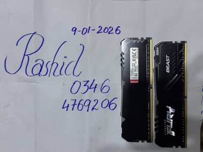 Ram  16gb 8*2