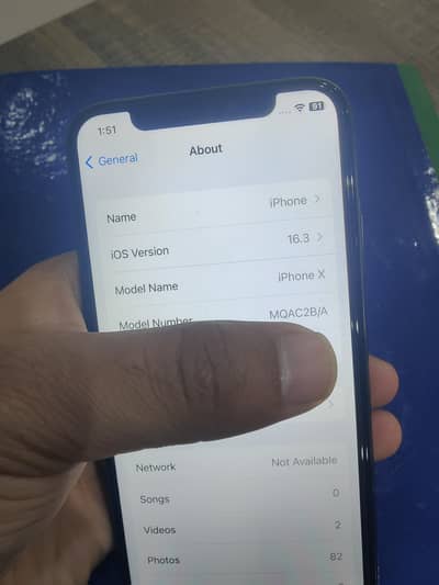 Iphone x 64gb Non Pta