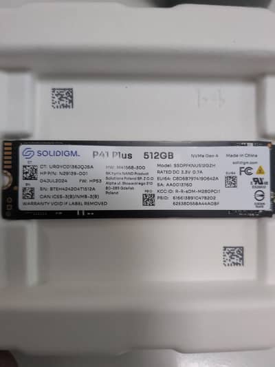 NVME Gen 4 512GB