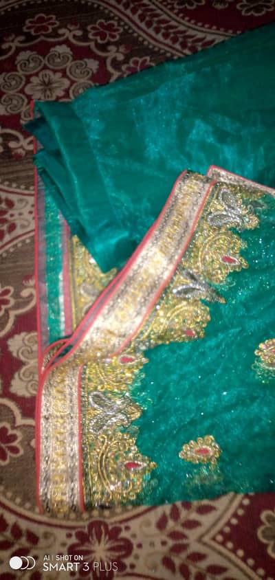 Saree for sale use 3 hours only new
