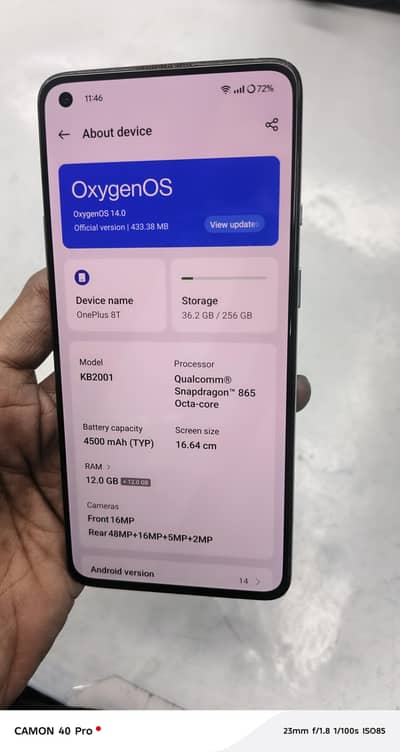 Chance deal One plus 8t 12/256