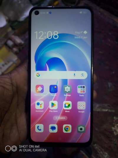 oppo a96.  PTA approve.  8/128. pannel change he aur dono cameras Ni h