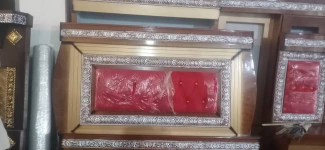 double bed with two side tables