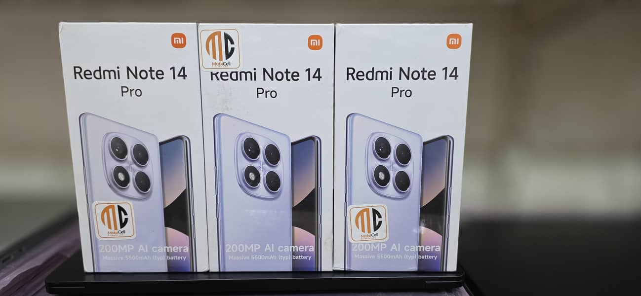 MI Redmi Note 14 Pro Box Packed 8gb 256gb & 12gb 512gb - Mobile Phones ...