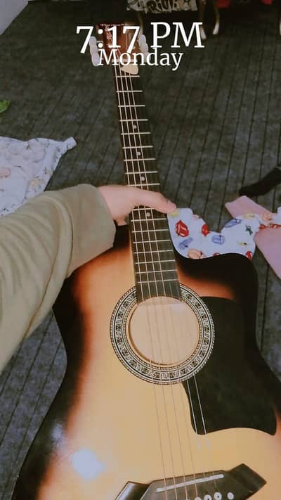 38 Inches Preston Acoustic Guitar For Begginers