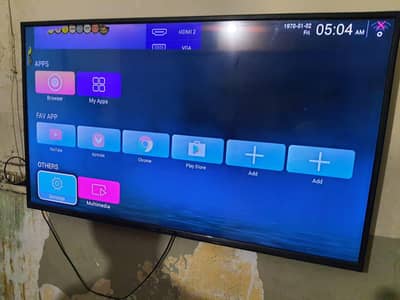 samsung led 50" neat condition with box no Fault All ok wifi led
