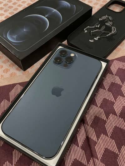 iPhone 12 Pro 128 gb with box Non PTA