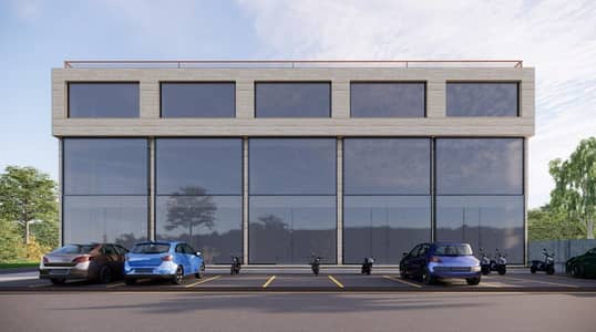 2 Kanal Commercial Paid New Building Available For Sale Near MM ALAM Road