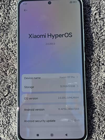 Xiaomi 13T Pro / 12+6Gb / 512Gb / PTA Approved