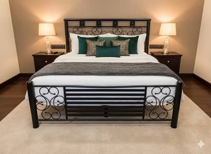 Bed Set//Steel Bed//Double Bed//Bed For Sale//Iron Bed