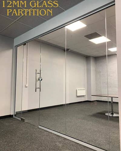Aluminium Glass Partition | Glass Partition | office work