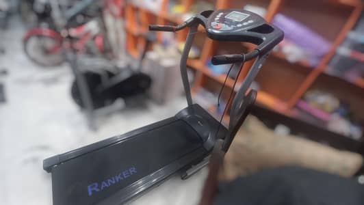 Auto treadmill electric exercise running jogging walk machine gym bike