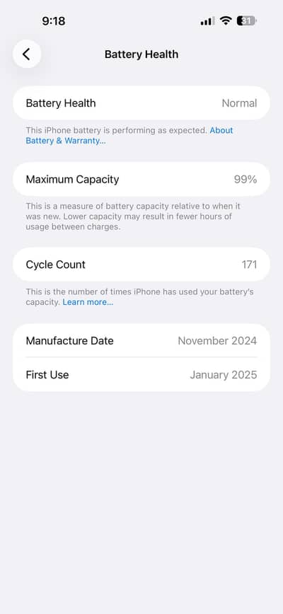 Apple iPhone 16 Pro Max PTA APPROVED 256 GB