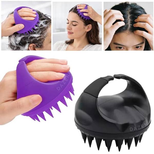 Hair Scalp Shampoo Brush Hair Scrubber Exfoliator for Dandruff Removal