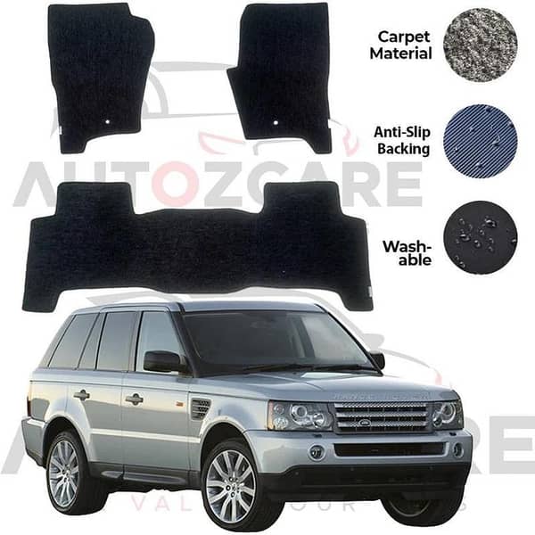 Range Rover Sport Fitting Carpet Floor Mat 3PCS - Model 2005-2013