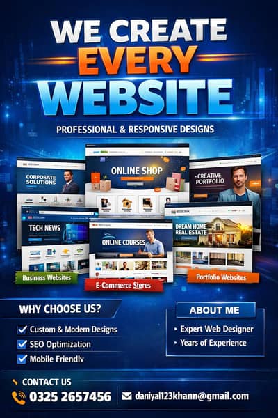 Professional Website Design & Development Services