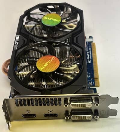 Gigabyte Windforce Nvidia Geforce Gtx 750 Ti 2 gb
