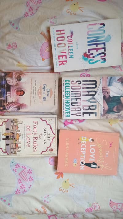 best selling English novels  by collen hoover