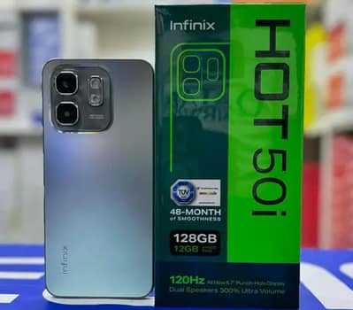 Infinix hot 50i 6/128 2026-4-20 warranty my hn. .