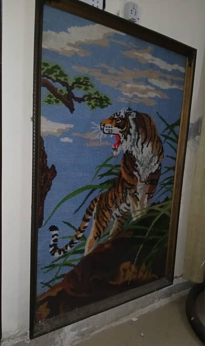 Wall hanging tapestry with frame4x3