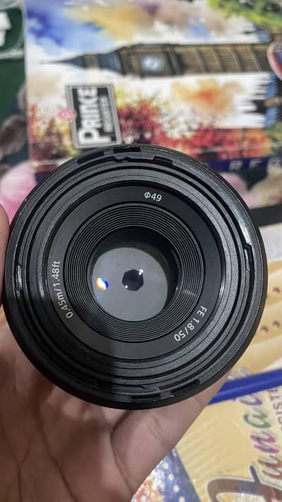 Sony Fe f/1.8 50mm lens