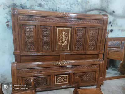 /Chinioti bed/Wooden bed/king bed/double bed/bed set/sofa/wooden chair