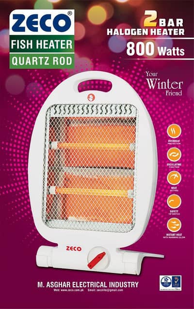 Zeco Electric Winter Heater – Fast Heating | Limited Offer
