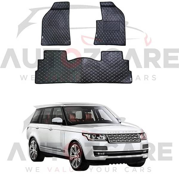 Range Rover Vogue 7D Floor Mat ( Flat Style ) 3PCS - Model 2012-2021