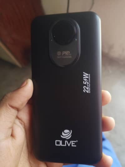 Olive Super Fast charging Power Bank 22.5w